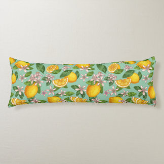 Citrus Muster Kissen