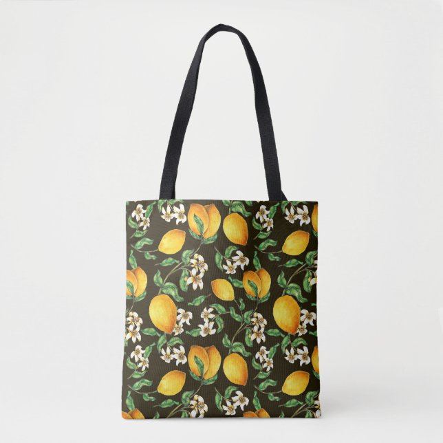 Citrus Muster Tasche (Vorderseite)