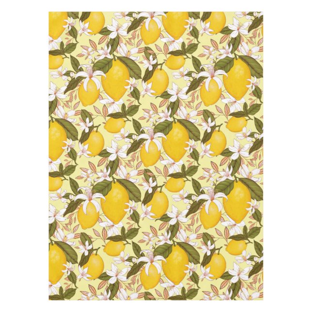 Citrus Muster Tischdecke (Vorderseite)