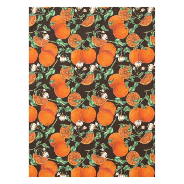 Citrus Muster Tischdecke (Vorderseite)