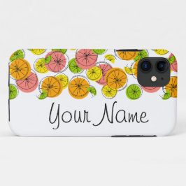 Citrus "Name" iPhone Gehäuse horizontal 11 Hülle