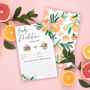 Citrus Orange Baby Vorhersage Spiel