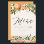 Citrus orange botanische moderne rustikale Bauernh<br><div class="desc">Citrus orange botanische moderne rustikale Hochzeitsdesign. Teil einer modernen Sammlung.</div>