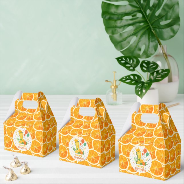 Citrus Orange Slice Gevor Box Geschenkschachtel (Zahlreiche)