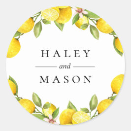 Citrus Orchard Personalisiert Sticker