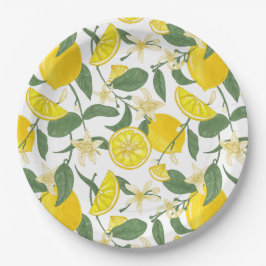 Citrus Papierplatte Pappteller