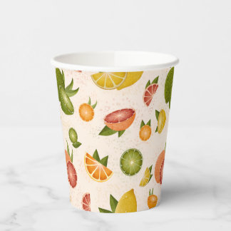 Citrus Party Cup Pappbecher