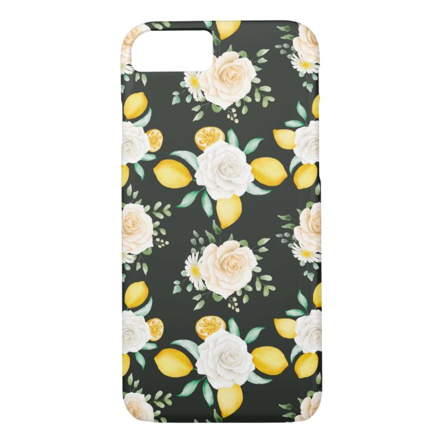 Citrus Pattern Case-Mate iPhone Case (Rückseite)