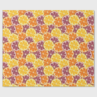 Citrus pattern  geschenkpapier