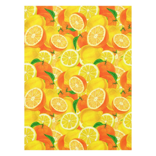 Citrus Pattern Tablecloth Tischdecke (Vorderseite)