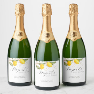 Citrus Sommer Aquarell Baby Shower Pop It