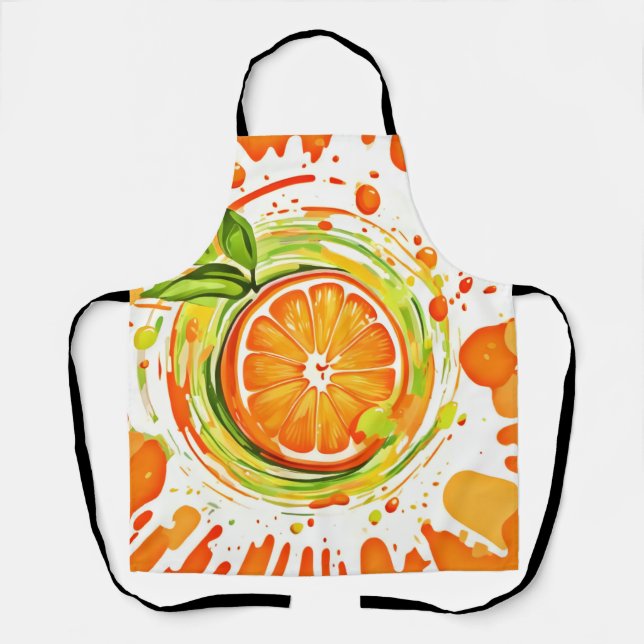 Citrus Splash of Joy Schürze (Vorderseite)