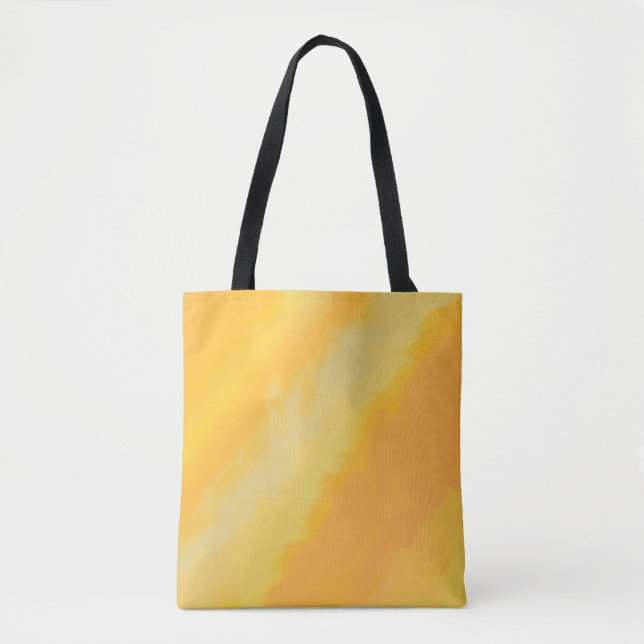 Citrus Sunny Orange Watercolor Pattern Tasche (Vorderseite)
