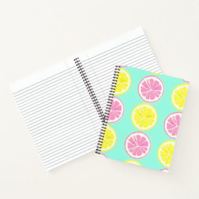 Citrus Symphony Notizbuch (Innenseite)