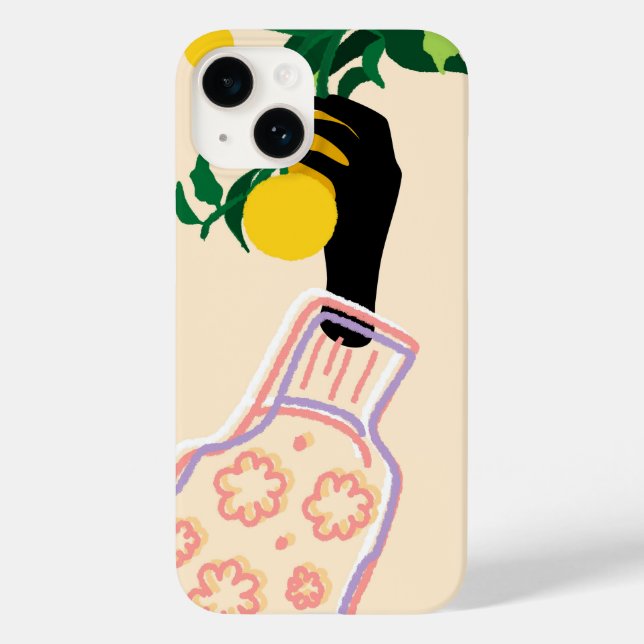 Citrus-Touch Case-Mate iPhone 14 Hülle (Rückseite)