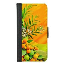 Citrus und Blätter Graphic