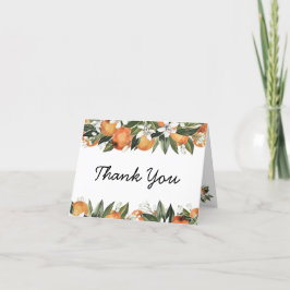 Citrus Vielen Dank Cards Citrus Brautparty Dankeskarte