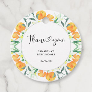Citrus vielen Dank Geschenkanhänger
