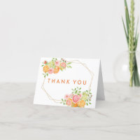 Citrus Watercolor Wedding Foto geklappt