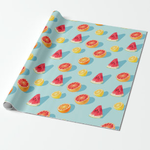 Citrus Wrapping Paper Geschenkpapier