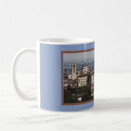 Città Alta Panorama, Bergamo, Italien Kaffeetasse