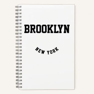 City and Staat Custom Location Notebook Notizbuch