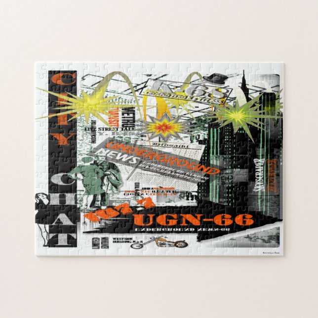 City Chat Puzzle (Horizontal)