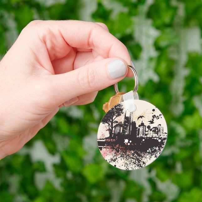 City Gebäude Urban Zeichne Schlüsselanhänger (Von Creator hochgeladen)