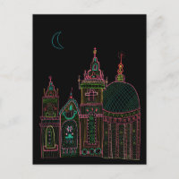 City Glow Bright Neon Black