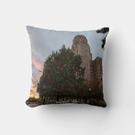 City Hall and Sunset Kissen