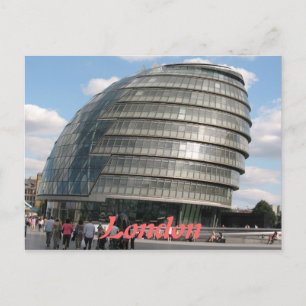 City Hall Mayors Office Londres UK carte postale