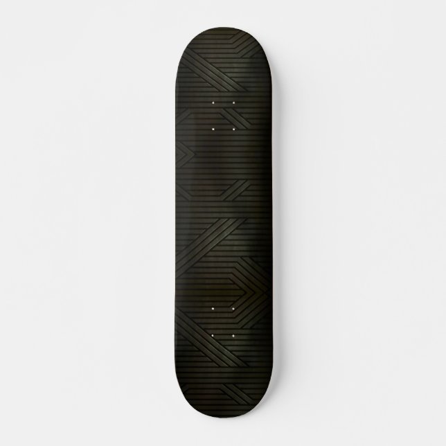 City Heavy Metal Custom Pro Grunge Park Board Skateboard (Vorne)