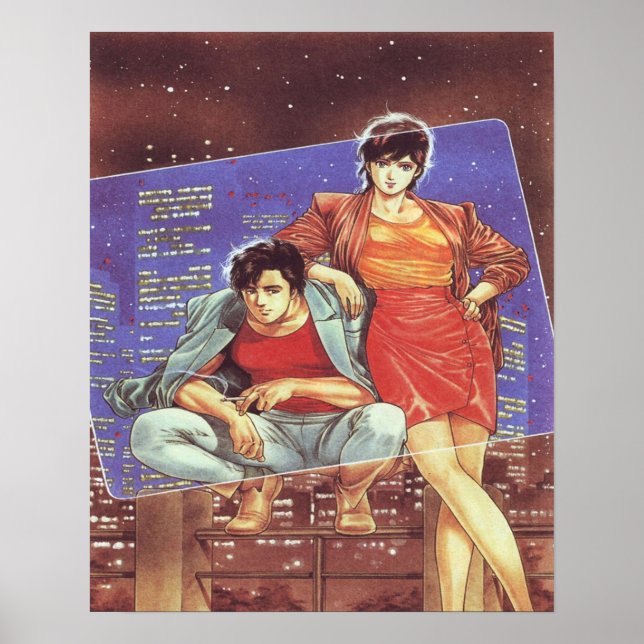 City Hunter Ryo Saeba Kaori Poster (Vorne)
