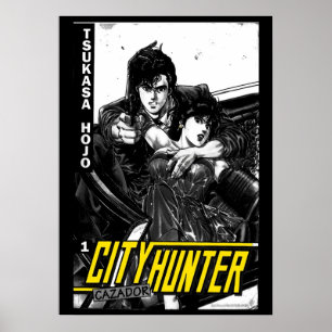City Hunter Vintag 80er Poster