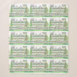 City Life Sherpa Blanket Sherpadecke