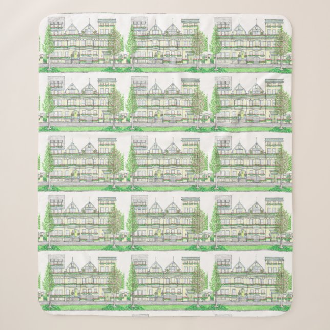 City Life Sherpa Blanket Sherpadecke (Vorderseite)