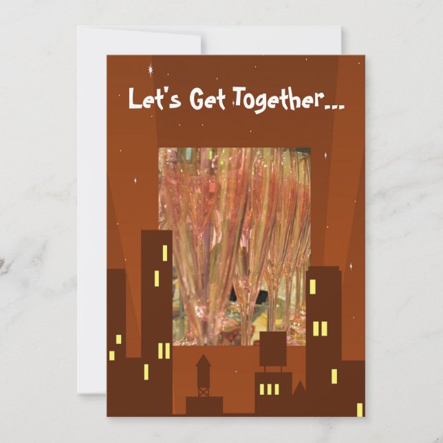 City Lights Diner invitation (Devant)