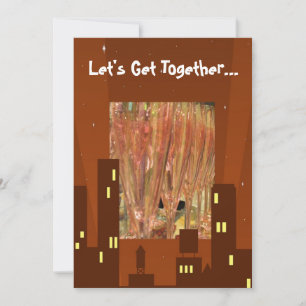 City Lights Diner invitation