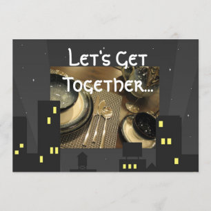 City Lights Invitation au dîner