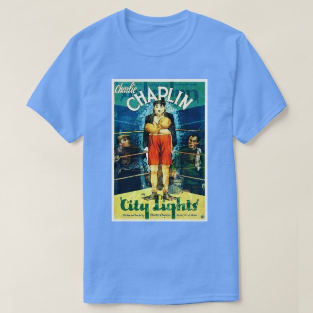 City Lights-Poster T-Shirt (Design vorne)
