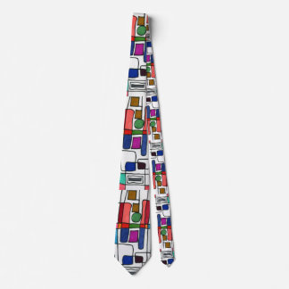 "City Map" Abstrakte Design-Krawatte Krawatte