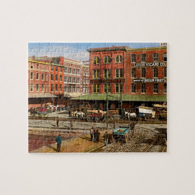 City MD - Pratt St - Fruit Importers 1906 Rechts (Horizontal)
