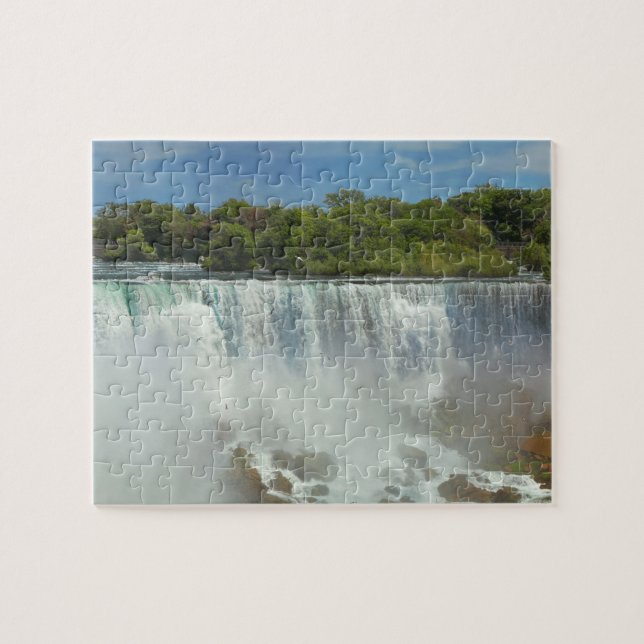 City - Niagara NY - The American Falls in Niagara (Horizontal)