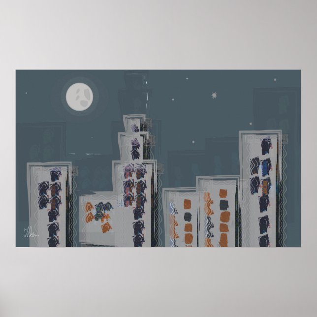 City Night - affiche (Devant)