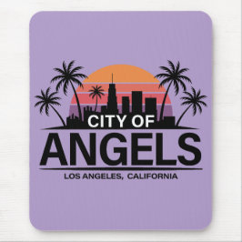 City of Angels, Los Angeles, California Mousepad