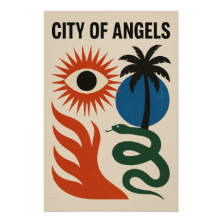 City of Angels - Surrealismus Poster