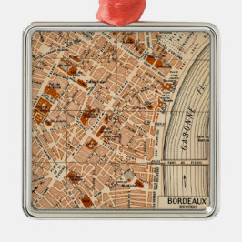 City of Bordeaux France Ornament Aus Metall