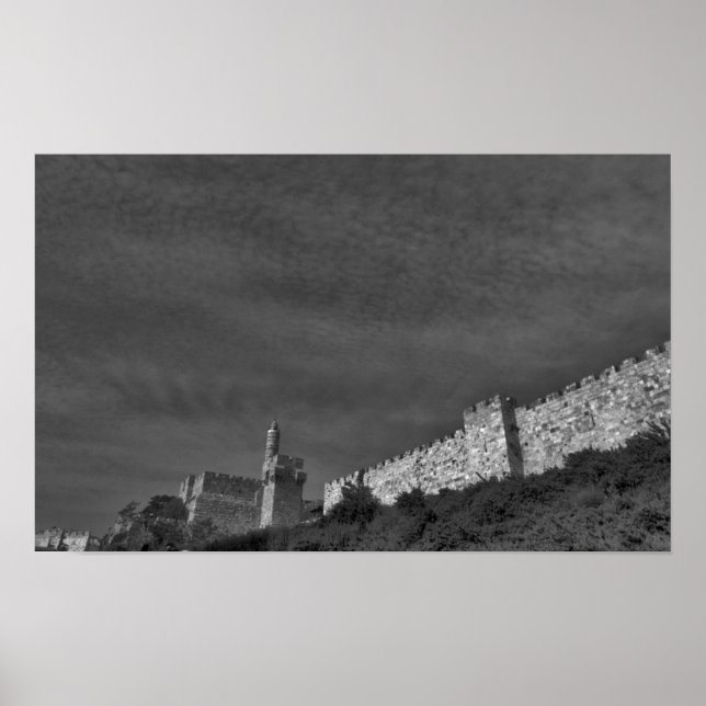 City of David Jerusalem Poster (Vorne)
