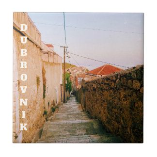 City of Dubrovnik, Dalmatia, Croatia Fliese