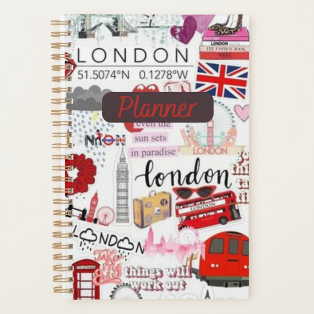 City of London Chic Planner Planer (Vorderseite)